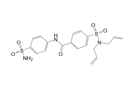 benzamide, N-[4-(aminosulfonyl)phenyl]-4-[[di(2-propenyl)amino]sulfonyl]-