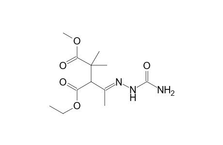 4-Ethyl 1-methyl 3-{1-[2-(aminocarbonyl)hydrazono]ethyl}-2,2-dimethylsuccinate