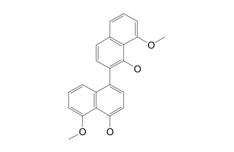 NODULISPORIN-A;2-(4-HYDROXY-5-METHOXYNAPHTHALEN-1-YL)-8-METHOXYNAPHTHALEN-1-OL