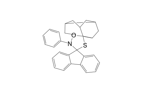 Dispiro[9H-fluorene-9,3'-[1,4,2]oxathiazolidine-5',2''-tricyclo[3.3.1.1(3,7)]decane], 2'-phenyl-
