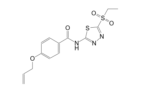 benzamide, N-[5-(ethylsulfonyl)-1,3,4-thiadiazol-2-yl]-4-(2-propenyloxy)-