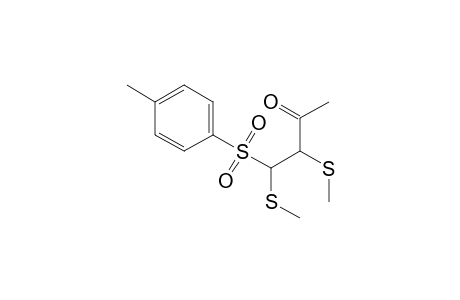 3,4-bis(methylthio)-4-tosylbutan-2-one