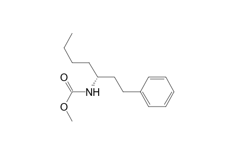(R)-N-(Methoxycarbonyl)-3-amino-1-phenylheptane