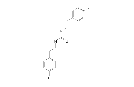 N-[2-(4-FLUOROPHENETHYL)]-N'-[2-(4-METHYLPHENETHYL)]-THIOUREA