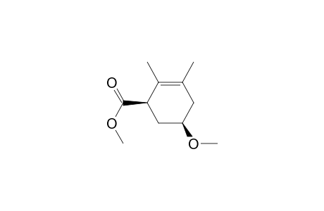 cis-Methyl 2,3-Dimethyl-5-methoxy-2-cyclohexene-1-carboxylate