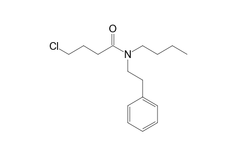 Butyramide, 4-chloro-N-(2-phenylethyl)-N-butyl-