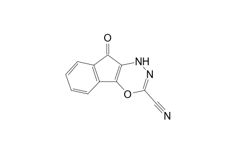 9-Oxo-1,9-dihydroindeno[2,1-e][1,3,4]oxadiazine-3-carbonitrile