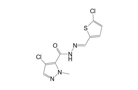 4-chloro-N'-[(E)-(5-chloro-2-thienyl)methylidene]-1-methyl-1H-pyrazole-5-carbohydrazide