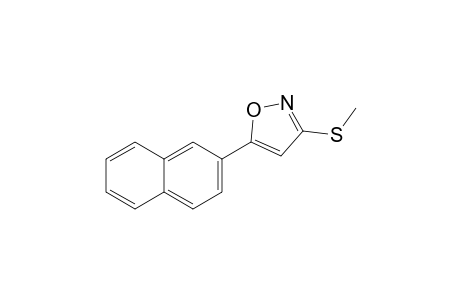 3-(methylthio)-5-(2-naphthalenyl)isoxazole