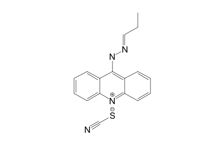 N-ACRIDINIUM-9-YL-N'-PROPYLIDENEHYDRAZINE-THIOCYANATE