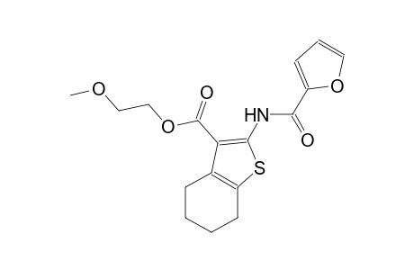 2-methoxyethyl 2-(2-furoylamino)-4,5,6,7-tetrahydro-1-benzothiophene-3-carboxylate