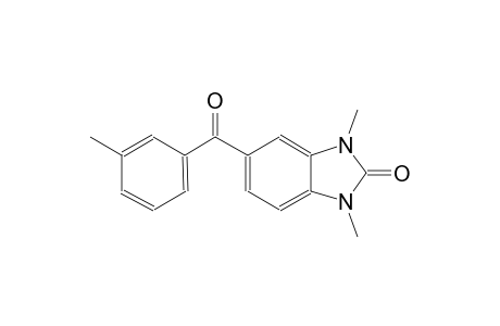 2H-benzimidazol-2-one, 1,3-dihydro-1,3-dimethyl-5-(3-methylbenzoyl)-