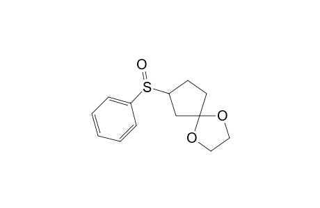7-(Phenylsulfinyl)-1,4-dioxaspiro[4.4]nonane