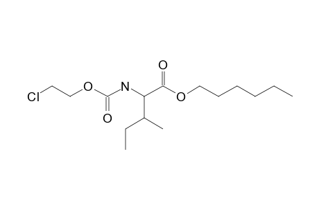 L-Isoleucine, N-(2-chloroethoxycarbonyl)-, hexyl ester