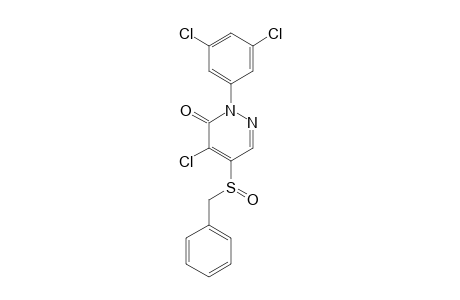 3(2H)-Pyridazinone, 4-chloro-2-(3,5-dichlorophenyl)-5-[(phenylmethyl)sulfinyl]-