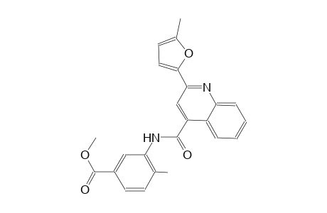 methyl 4-methyl-3-({[2-(5-methyl-2-furyl)-4-quinolinyl]carbonyl}amino)benzoate
