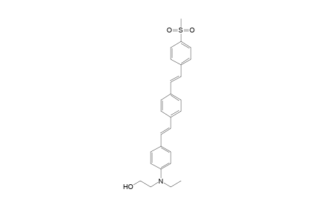2-(N-{4-[4-(4-Methylsulfonyl)styryl]styryl}phenyl)-N-ethylaminoethanol
