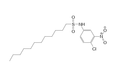 N-(4-chloro-3-nitrophenyl)-1-dodecanesulfonamide