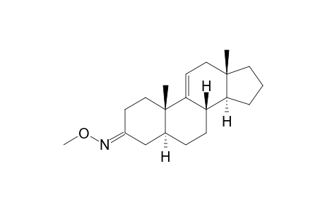 5.ALPHA.-ANDROST-9(11)-ENE-3-ONE-O-METHLYOXIME