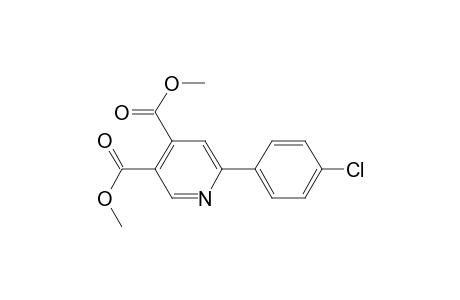 3,4-Pyridinedicarboxylic acid, 6-(4-chlorophenyl)-, dimethyl ester