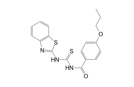 thiourea, N-(2-benzothiazolyl)-N'-(4-propoxybenzoyl)-
