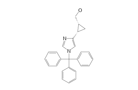 (1S,2R)-2-HYDROXYMETHYL-1-(1-TRIPHENYLMETHYL-1H-IMIDAZOL-4-YL)-CYCLOPROPANE
