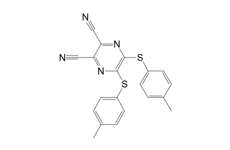 5,6-bis( p-Tolylthio)pyrazine-2,3-dicarbonitrile