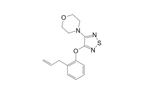 3-(2-ALLYLPHENOXY)-4-MORPHOLINO-1,2,5-THIADIAZOLE