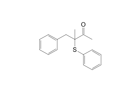 3-Methyl-4-phenyl-3-(phenylthio)-2-butanone