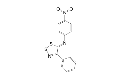 4-Phenyl-5-[(4'-nitrophenyl)imino]-1,2,3-dithiazole