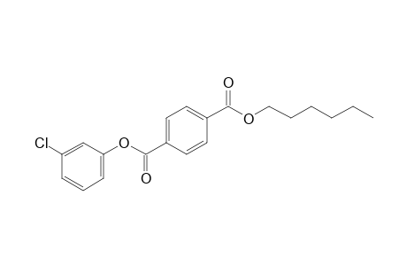 Terephthalic acid, 3-chlorophenyl hexyl ester