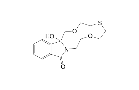 9-Hydroxy-1-aza-11,17-dioxa-14-thiatricyclo[7.7.0.0(3,8)]nonadeca-3(8),5,7-trien-2-one