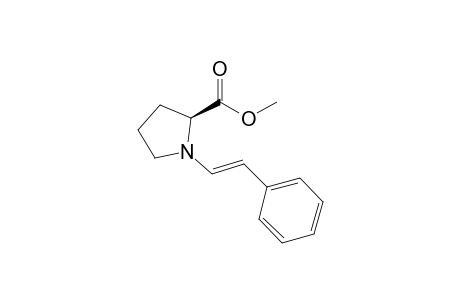 1-[2'(E)-Phenylethenyl]proline - methyl ester