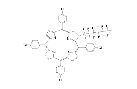 2-PERFLUOROHEXYL-5,10,15,20-TETRAKIS-(4-CHLOROPHENYL)-PORPHYRIN