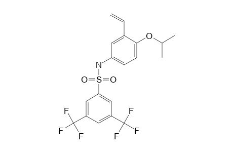 N-(4-ISOPROPOXY-3-VINYLPHENYL)-3,5-BIS-(TRIFLUOROMETHYL)-BENZENESULFONAMIDE