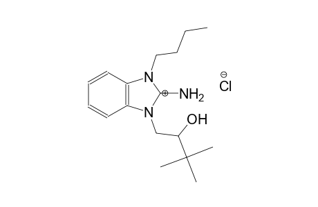 1-butyl-3-(2-hydroxy-3,3-dimethylbutyl)-1H-benzo[d]imidazol-2(3H)-iminium chloride