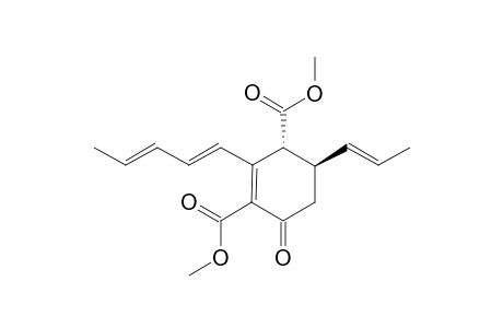 DIMETHYL-4-(PENTA-1,3-DIENYL)-2-(PROP-1-ENYL)-6-OXOCYCLOHEX-1-ENE-1,3-DICARBOXYLATE