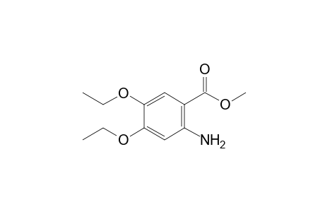 4,5-diethoxyanthranilic acid, methyl ester