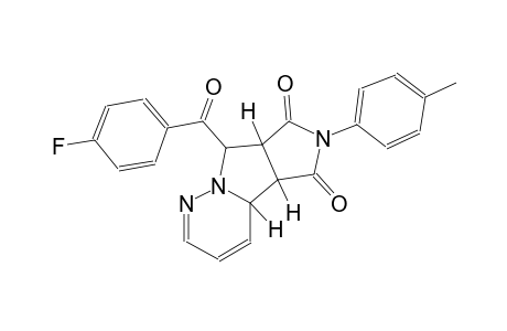 (4aR,4bS,7aR,8S)-8-(4-fluorobenzoyl)-6-(4-methylphenyl)-7a,8-dihydro-4aH-pyrrolo[3',4':3,4]pyrrolo[1,2-b]pyridazine-5,7(4bH,6H)-dione