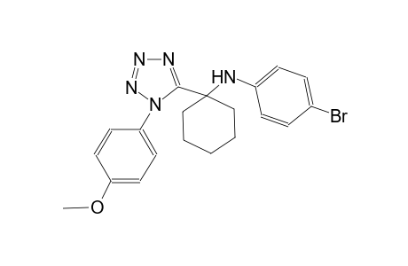 benzenamine, 4-bromo-N-[1-[1-(4-methoxyphenyl)-1H-tetrazol-5-yl]cyclohexyl]-