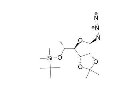 [(1R)-1-[(3aR,4R,6S,6aR)-4-azido-2,2-dimethyl-3a,4,6,6a-tetrahydrofuro[3,4-d][1,3]dioxol-6-yl]ethoxy]-tert-butyl-dimethyl-silane