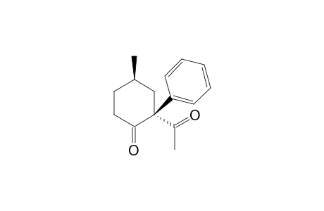 1-Acetyl-1-phenyl-5-methylcyclohexan-2-one