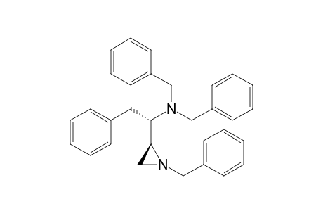 (-)-(2S,1'S)-1-Benzyl-2-[1'-(dibenzylamino)-2'-phenylethyl]aziridine