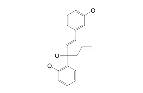 (E)-2-[3-HYDROXY-1-(3-HYDROXYPHENYL)-HEXA-1,5-DIEN-3-YL]-PHENOL