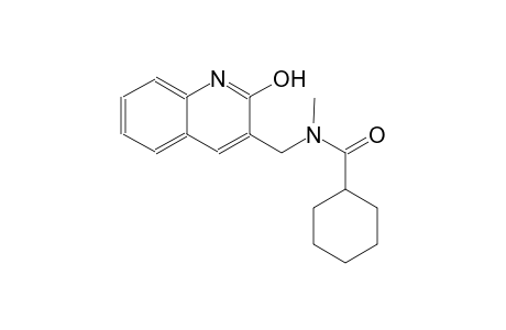 N-[(2-hydroxy-3-quinolinyl)methyl]-N-methylcyclohexanecarboxamide