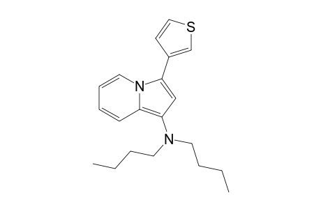 N,N-Dibutyl-3-(thiophen-3-yl)indolizin-1-amine