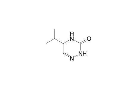 5-isopropyl-4,5-dihydro-2H-1,2,4-triazin-3-one