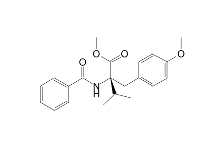 Methyl (R)-N(2)-benzoyl-O(4' )-methyl-2-(methylethyl)tyrosinate