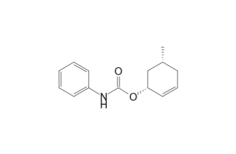 cis-5-Methylcyclohex-2-enyl N-phenylcarbamate