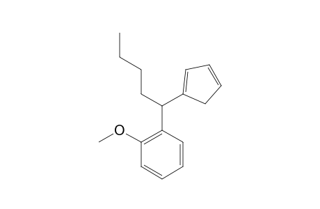 1-[1-(CYCLOPENTA-1,3-DIEN-1-YL)-PENTYL]-2-METHOXYBENZENE;TAUTOMER-1